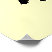 Het breindiagram van een drummer drummer poster (Hoek)