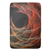 Het breken van de Abstracte Kunst van de Cirkel Badmat (Voorkant Verticaal)