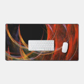 Het breken van de Abstracte Kunst van de Cirkel Bureaumat (Keyboard & Muis)