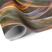 Het breken van de Abstracte Kunst van de Cirkel Cadeaupapier (Rol Hoek)