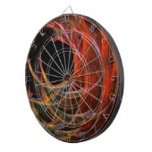 Het breken van de Abstracte Kunst van de Cirkel Dartbord (Voorkant Rechts)