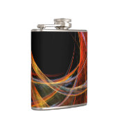 Het breken van de Abstracte Kunst van de Cirkel Heupfles (Rechts)