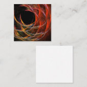 Het breken van de Abstracte Kunst van de Cirkel Informatiekaartje (Voorkant / Achterkant)