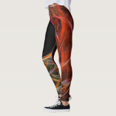 Het breken van de Abstracte Kunst van de Cirkel Leggings (Links)