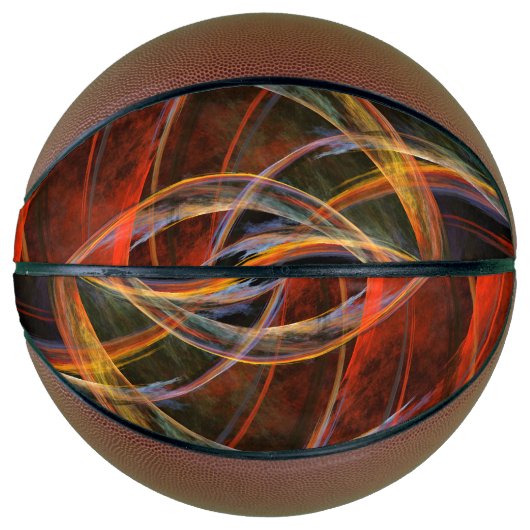 Het breken van de Abstracte Kunst van de Cirkel Mini Basketbal (Voorkant)