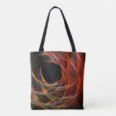 Het breken van de Abstracte Kunst van de Cirkel Tote Bag (Achterkant)