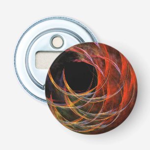 Het breken van de Cirkel Abstracte Button van de K Flesopener