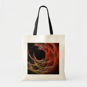 Het breken van de Cirkel Abstracte Canvas tas van 
