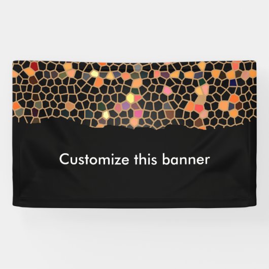 Het breken van de glazen plafondbanner spandoek (Horizontaal)