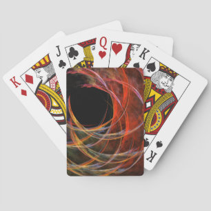 Het breken van het Abstracte Art. van de Cirkel Speelkaarten