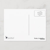 Het Briefkaart Australië van de koala (Achterkant)