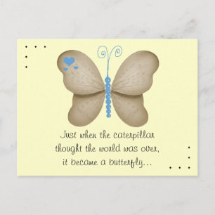 Het Briefkaart Butterfly