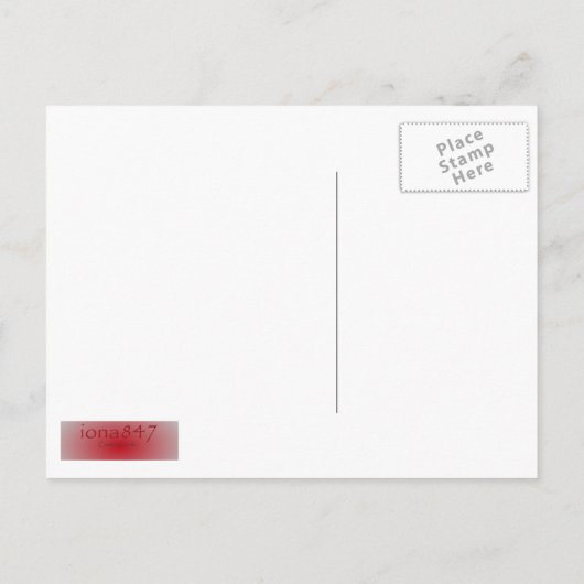 Het Briefkaart Datum opslaan (Achterkant)