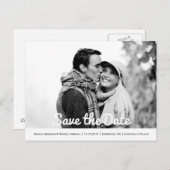 Het Briefkaart Datum opslaan (Voorkant / Achterkant)