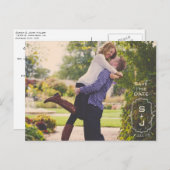 Het Briefkaart Datum opslaan (Voorkant / Achterkant)