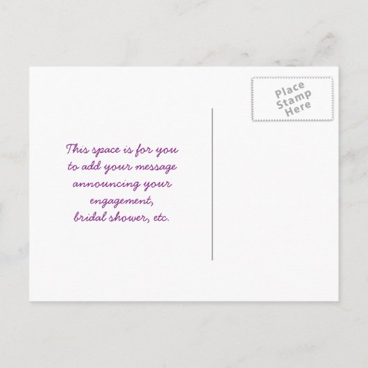 Het Briefkaart Datum opslaan (Achterkant)