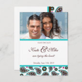 Het Briefkaart Datum opslaan | C1 (Voorkant / Achterkant)