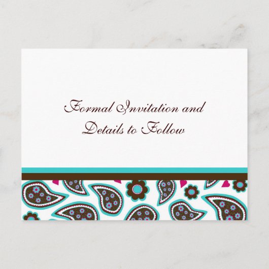 Het Briefkaart Datum opslaan | C1 (Achterkant)