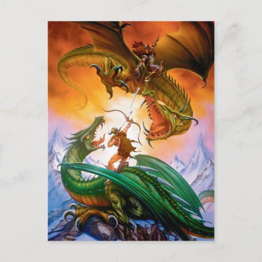 Het Briefkaart Duel Dragon (Voorkant)