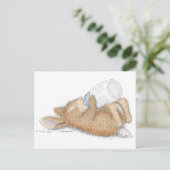 Het Briefkaart HappyHoppers® (Staand voorkant)