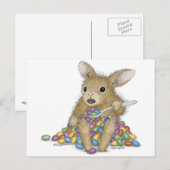 Het Briefkaart HappyHoppers® (Voorkant / Achterkant)