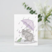 Het Briefkaart HappyHoppers® (Staand voorkant)