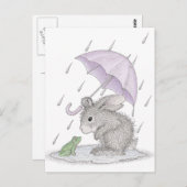 Het Briefkaart HappyHoppers® (Voorkant / Achterkant)