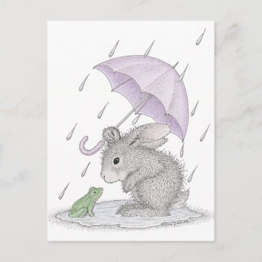 Het Briefkaart HappyHoppers® (Voorkant)