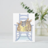 Het Briefkaart HappyHoppers® (Staand voorkant)