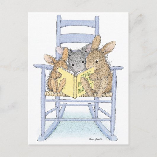 Het Briefkaart HappyHoppers® (Voorkant)