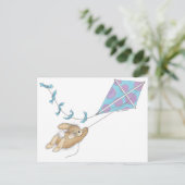 Het Briefkaart HappyHoppers® (Staand voorkant)