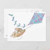 Het Briefkaart HappyHoppers® (Voorkant / Achterkant)