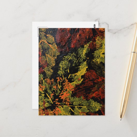 Het Briefkaart in de herfst (Voorkant / Achterkant in situ)