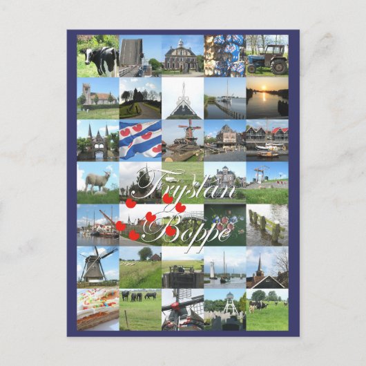 Het Briefkaart Kaart van de Foto van Boppe (Voorkant)