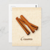 Het Briefkaart Kaneel schetsen aanpassen (Voorkant / Achterkant)