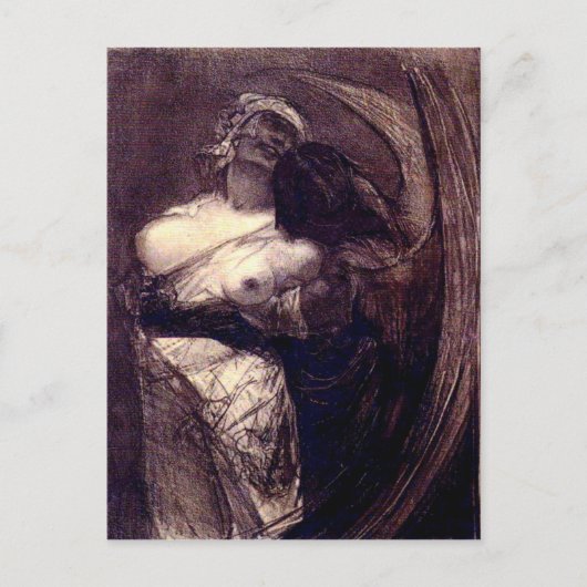 Het briefkaart Koude duivels (Voorkant)