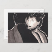 Het briefkaart Laatste Dans (Voorkant / Achterkant)