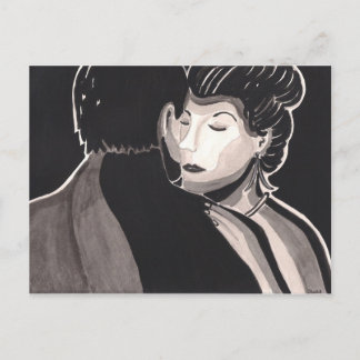 Het briefkaart Laatste Dans