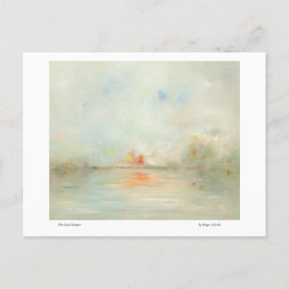 Het Briefkaart Landschapsverf van de Houder van he