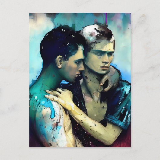 Het Briefkaart Lovers (Voorkant)