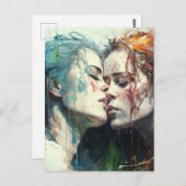 Het Briefkaart Lovers (Voorkant / Achterkant)