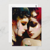 Het Briefkaart Lovers (Voorkant / Achterkant)