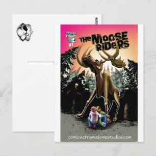 Het Briefkaart Moose Riders #1