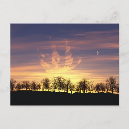 Het Briefkaart Night Sky vangen (Voorkant)