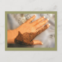Het Briefkaart No2 2009 van de henna