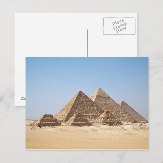 Het Briefkaart Pyramides (Voorkant / Achterkant)