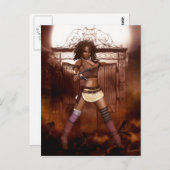 Het Briefkaart Renegade Gunslinger (Voorkant / Achterkant)