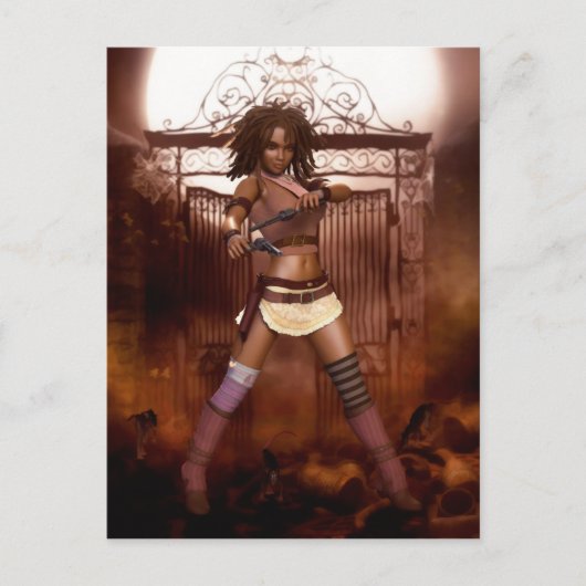 Het Briefkaart Renegade Gunslinger (Voorkant)