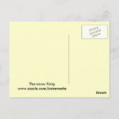Het Briefkaart Sneeuwfeiarbeid (Achterkant)