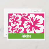 Het Briefkaart van Aloha (Voorkant / Achterkant)